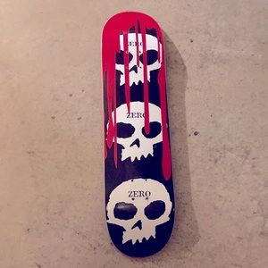 Zero skate deck 8.25
